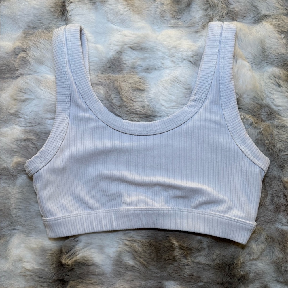 ALO Yoga Ribbed Bra Top
